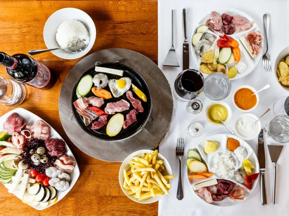 Hotel Hauser in St-Moritz: dish