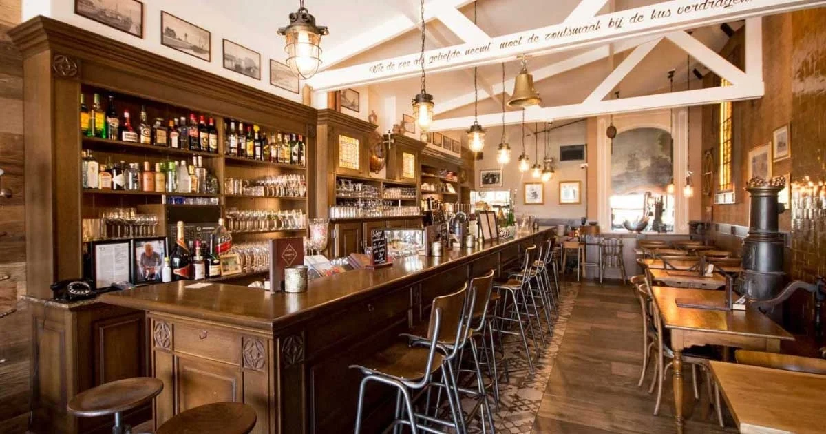 Dettaglio del ristorante 't Werftje