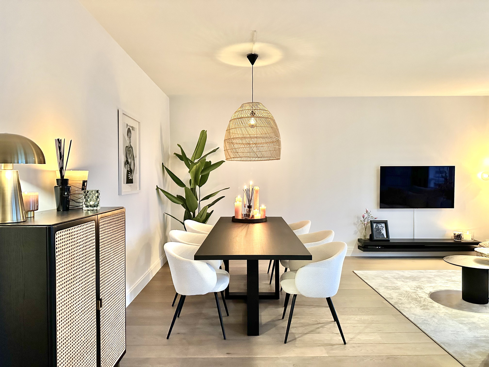 Bedroom in the apartment in Knokke on the Belgian Coast