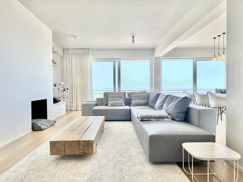 Luxury Designer Flat with Sea View in Knokke le Zoute
