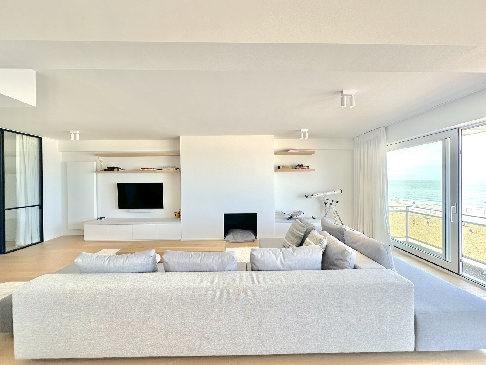 Ruhiger Raum in der 150 m² grossen Ferienwohnung in Knokke le Zoute