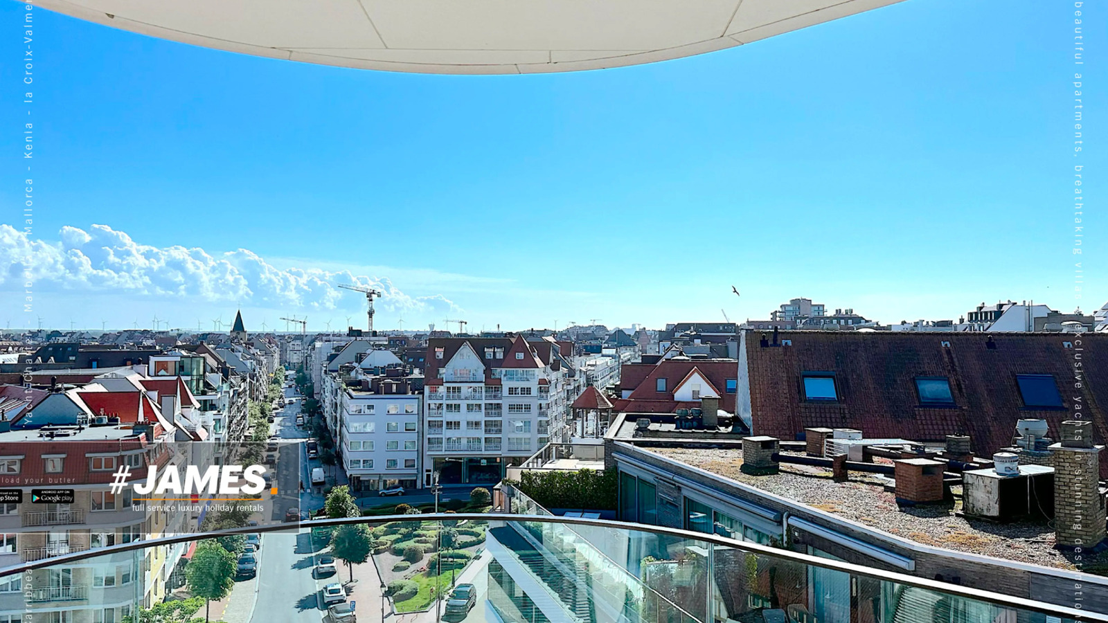 Geräumiges Penthouse mit 180 m² im 7. und 8. Stock in Knokke-Le Zoute