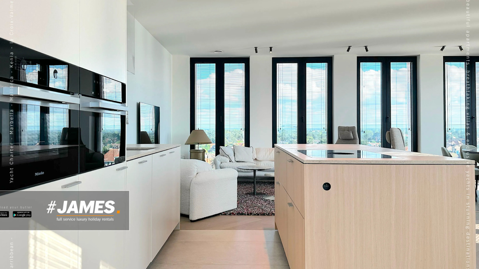Attico a Knokke con ascensore privato fino all'appartamento