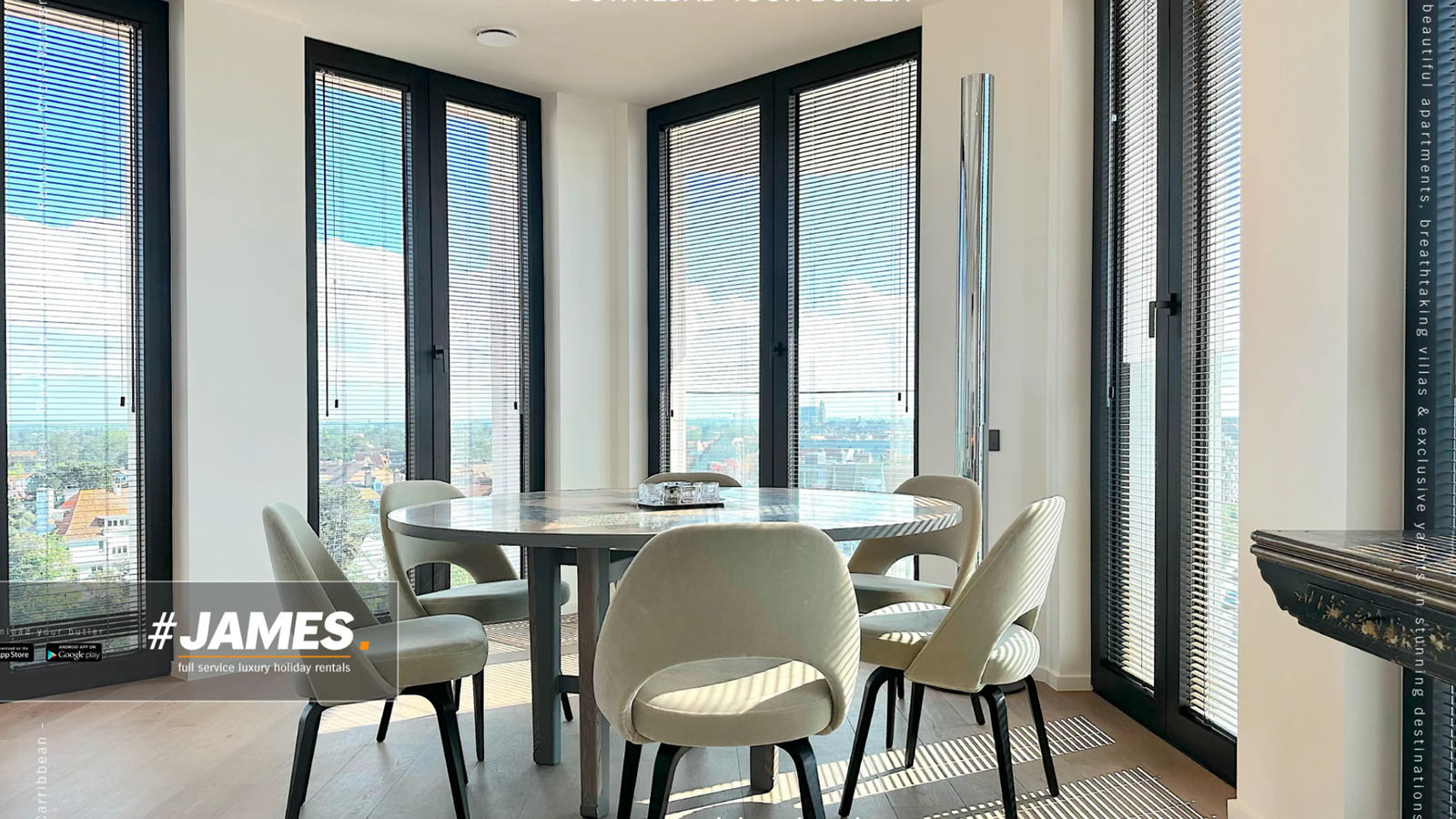 Penthouse de vacances à Knokke avec grande terrasse