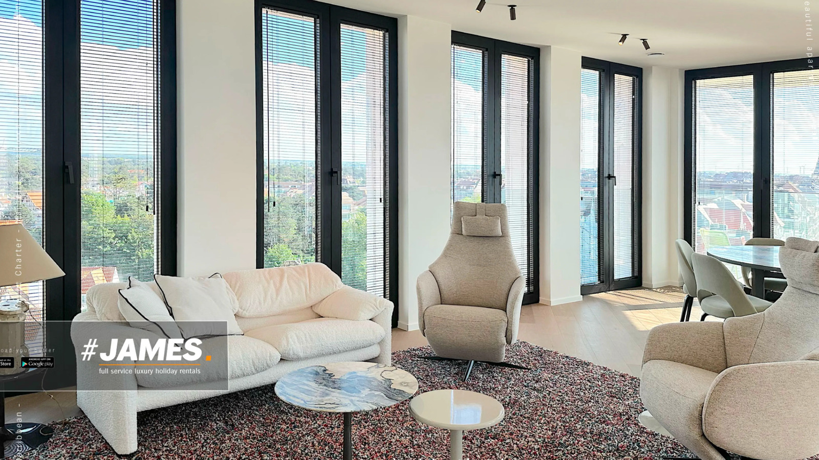 Neu gebaute, preisgekrönte Residenz im Zentrum von Knokke mit dem Penthouse