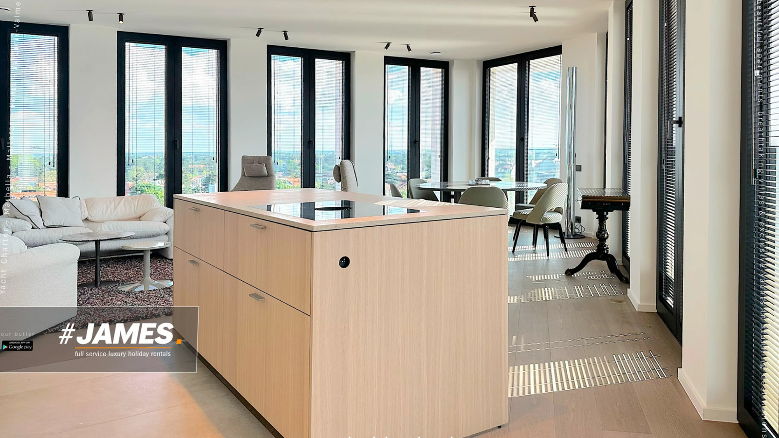 Penthouse de luxe à Knokke : trois chambres et deux salles de bains