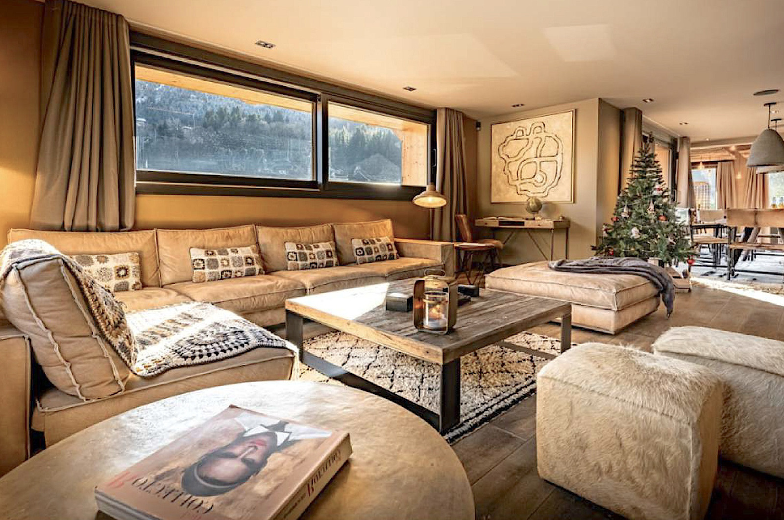 Vakantiechalet in Megève met zes slaapkamers en 280 vierkante meter woonruimte