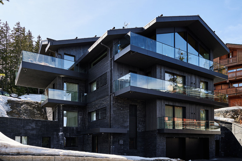 newly build design luxury chalet in Courchevel 1850