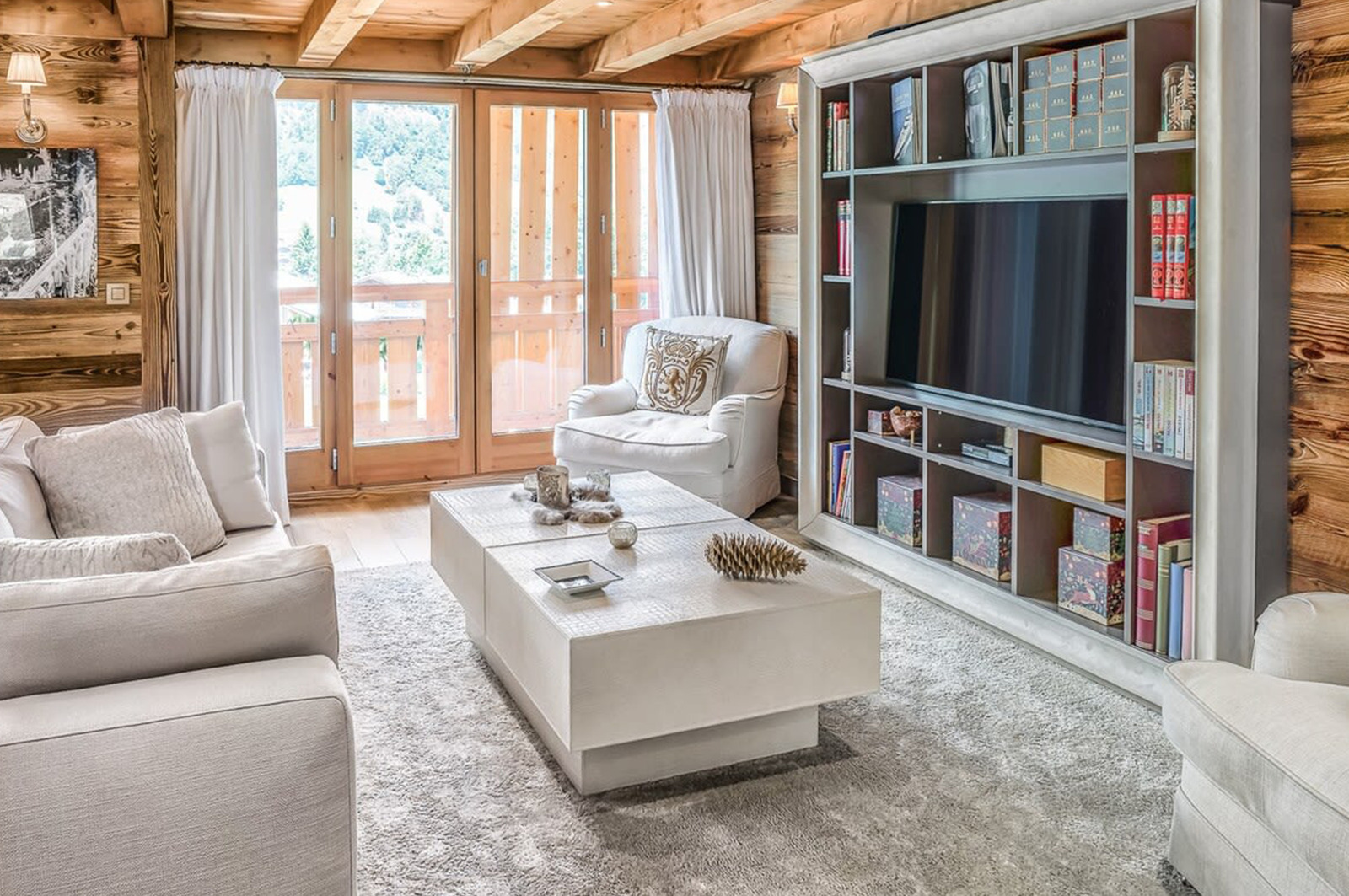 Chalet à Megève avec piscine pour dix personnes
