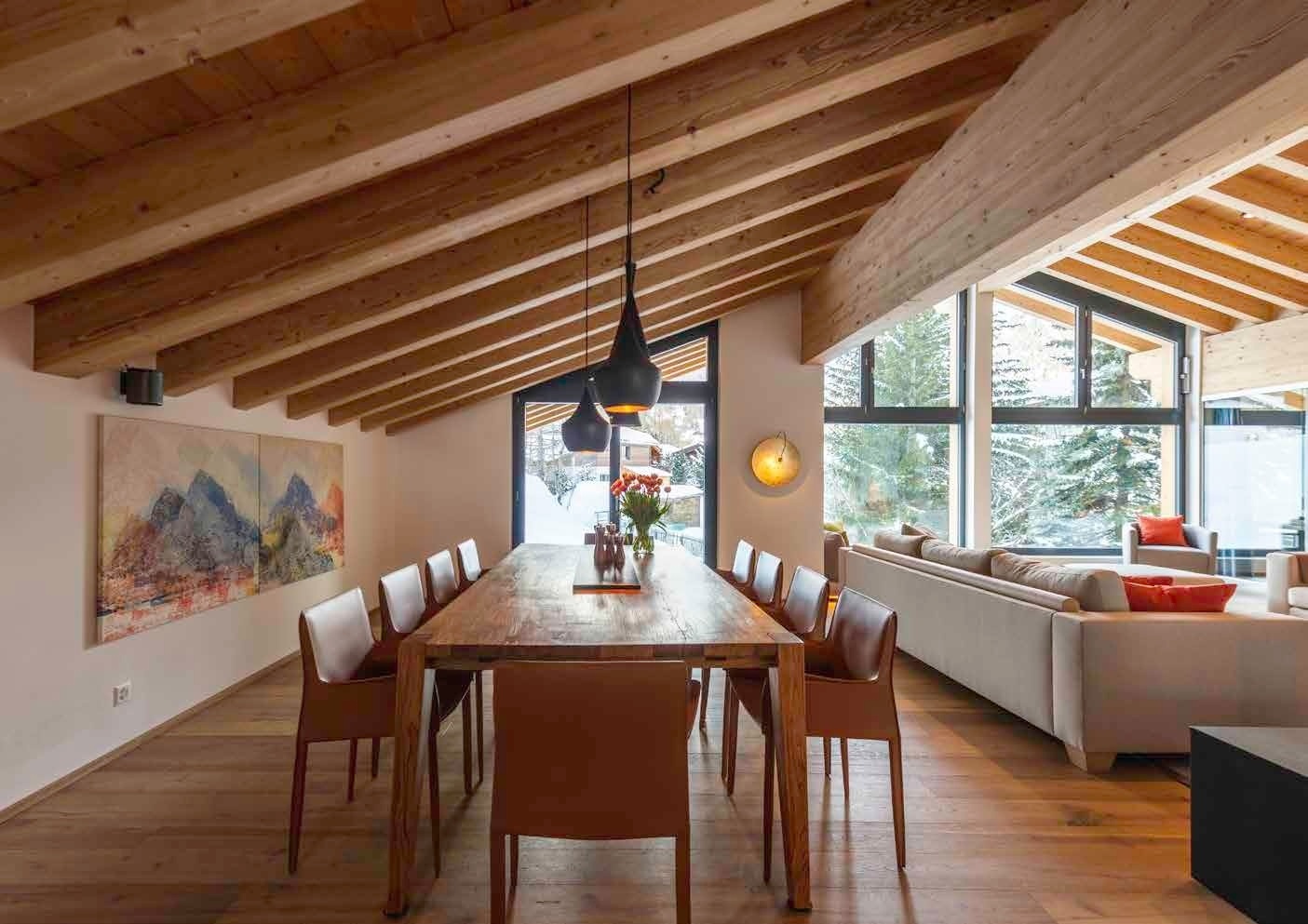 Chalé em Zermatt com 7 quartos e 6 casas de banho em 420 metros quadrados