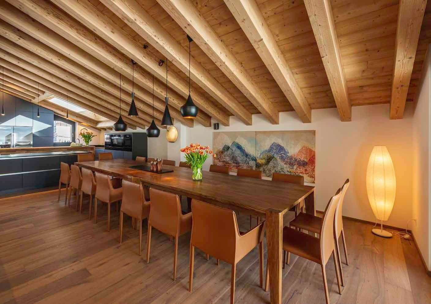 Chalet in Zermatt mit Terrasse und direktem Zugang zur Piste