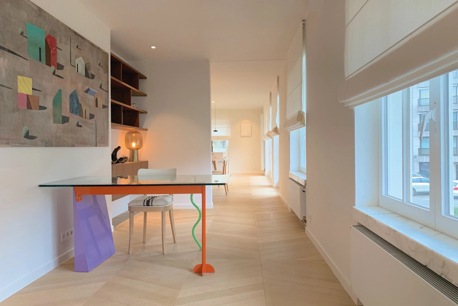 Volledig ingericht appartement in Knokke met oog voor detail