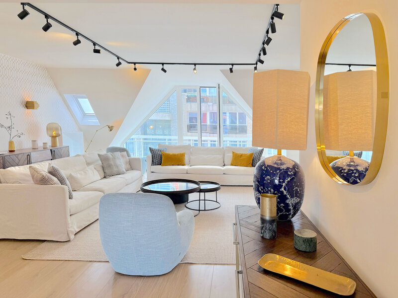 Attico triplex con vista mare a Knokke-Le Zoute