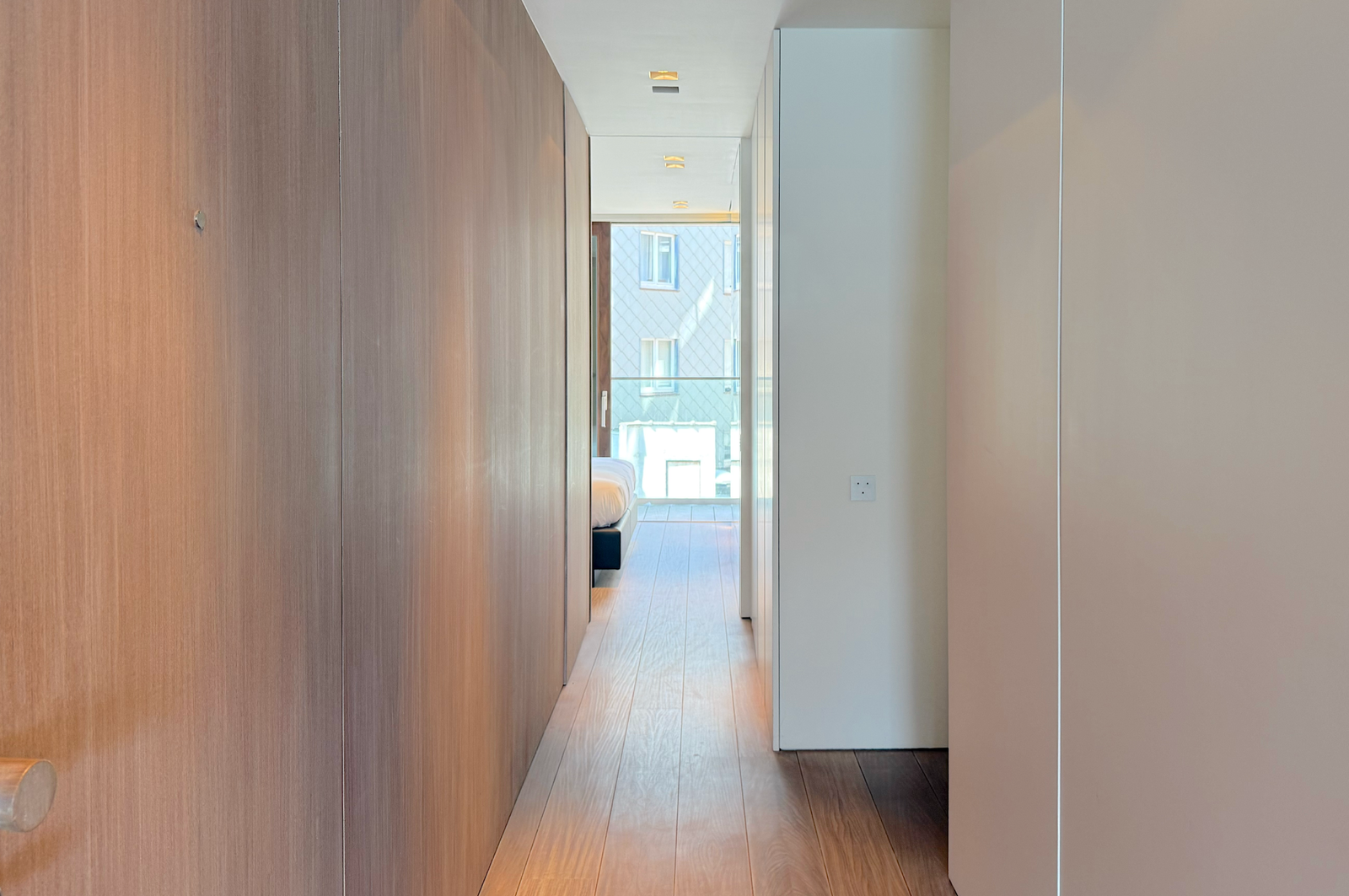 Hall d'entrée de l'appartement de vacances à Knokke