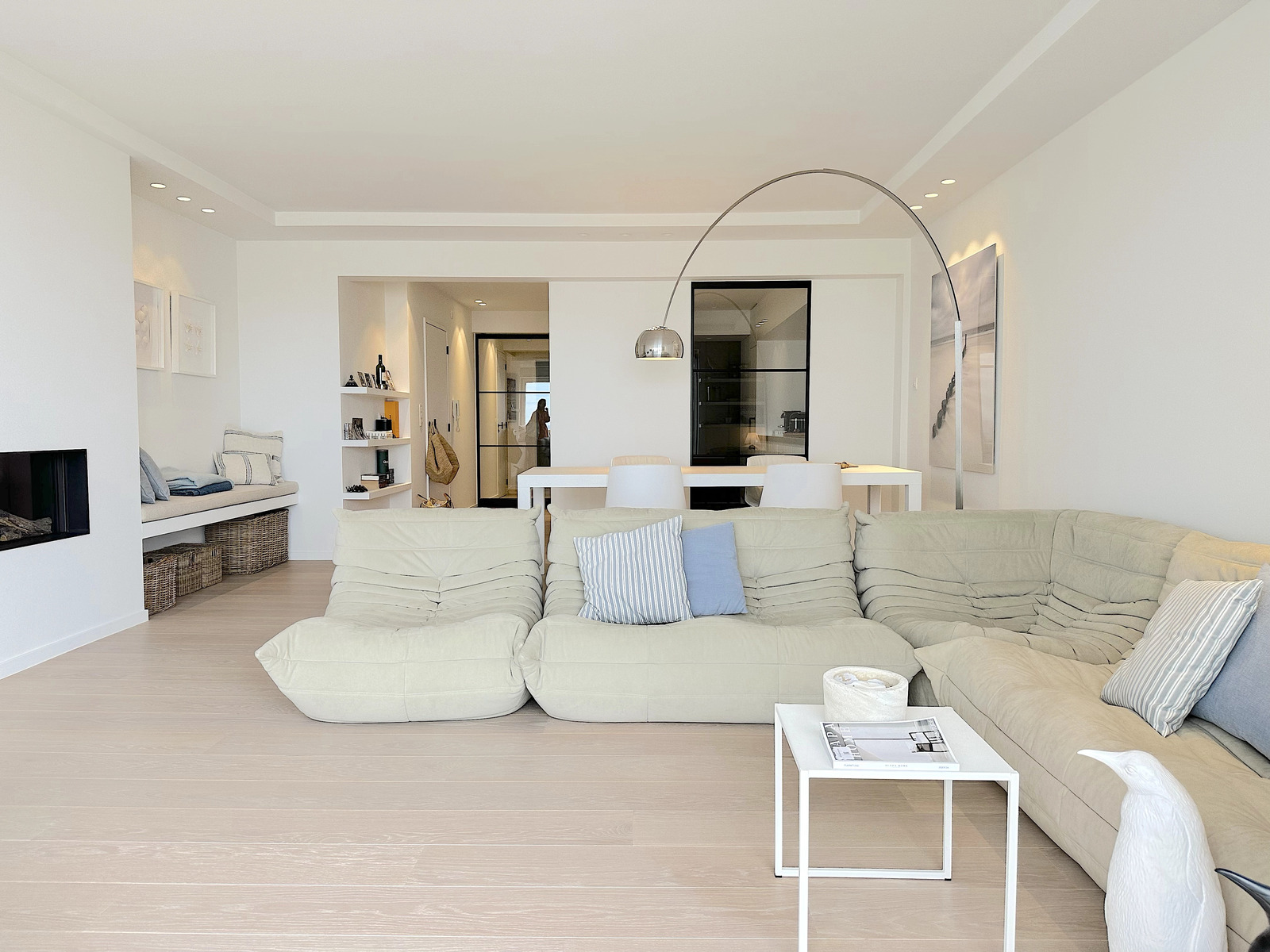 Elegante appartamento a Knokke con vista panoramica sul mare