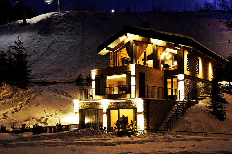 your ski in/ski out private mansion on the slopes of Courchevel 1550
